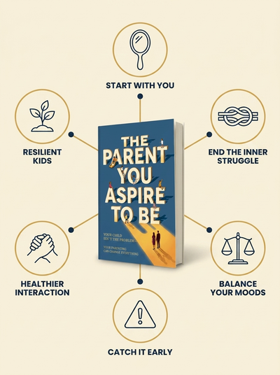 The Parent You Strive to Be: Mindful Parenting Guide to End Caregiver Inner Struggle, Balance Adult Moods & Raise Emotionally Resilient Kids with Healthy Parent-child Interaction