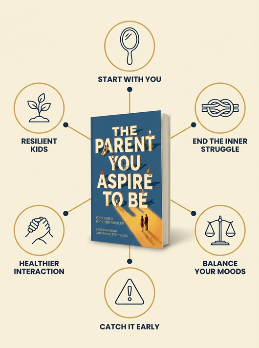 The Parent You Strive to Be: Mindful Parenting Guide to End Caregiver Inner Struggle, Balance Adult Moods & Raise Emotionally Resilient Kids with Healthy Parent-child Interaction