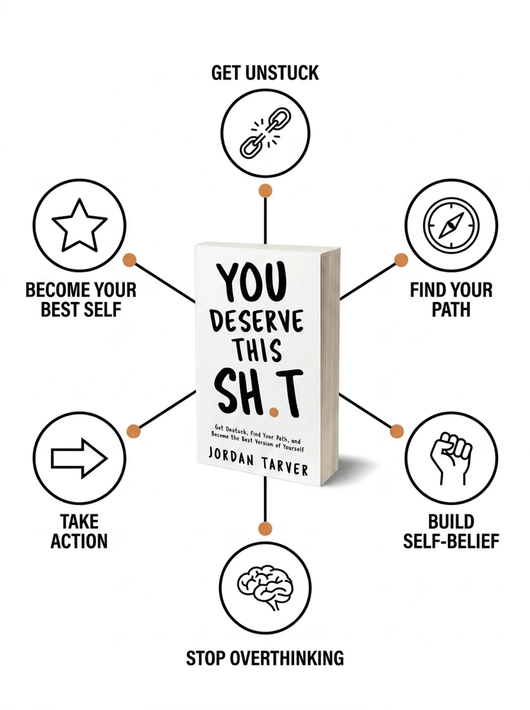 You Deserve This Sh*t — The No-Fluff Guide to Getting Unstuck | Jordan Tarver